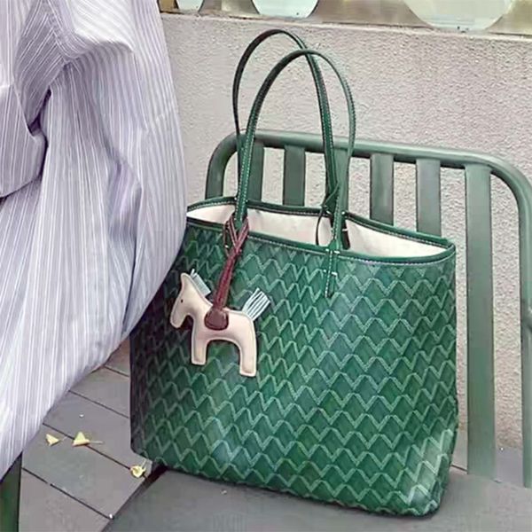 Tote Shoulder TOP Quality Designer Handbag Leather Double-sided Shopping Women Bags High Capacity Composite Crossbody Bag