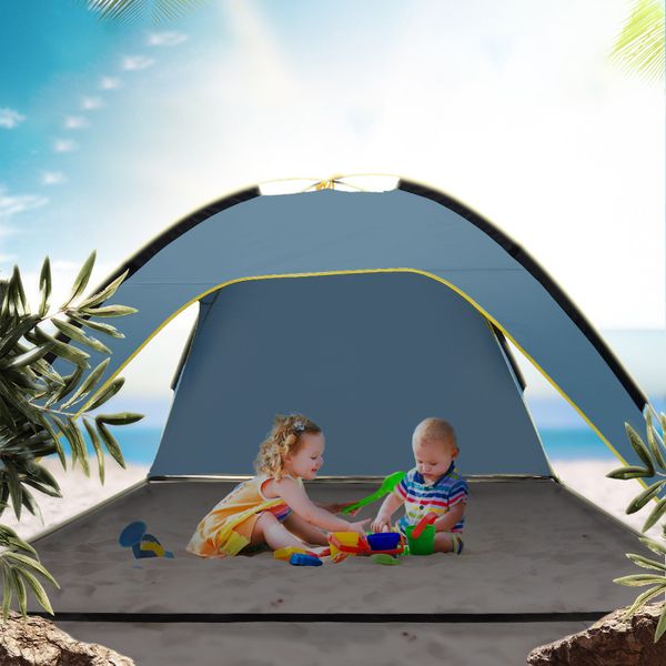 Beach Tent Sun Shelter Outdoor Sports Sunshade Tent for Fishing Picnic Park UV-protective Tourist Ultralight Awning Tent