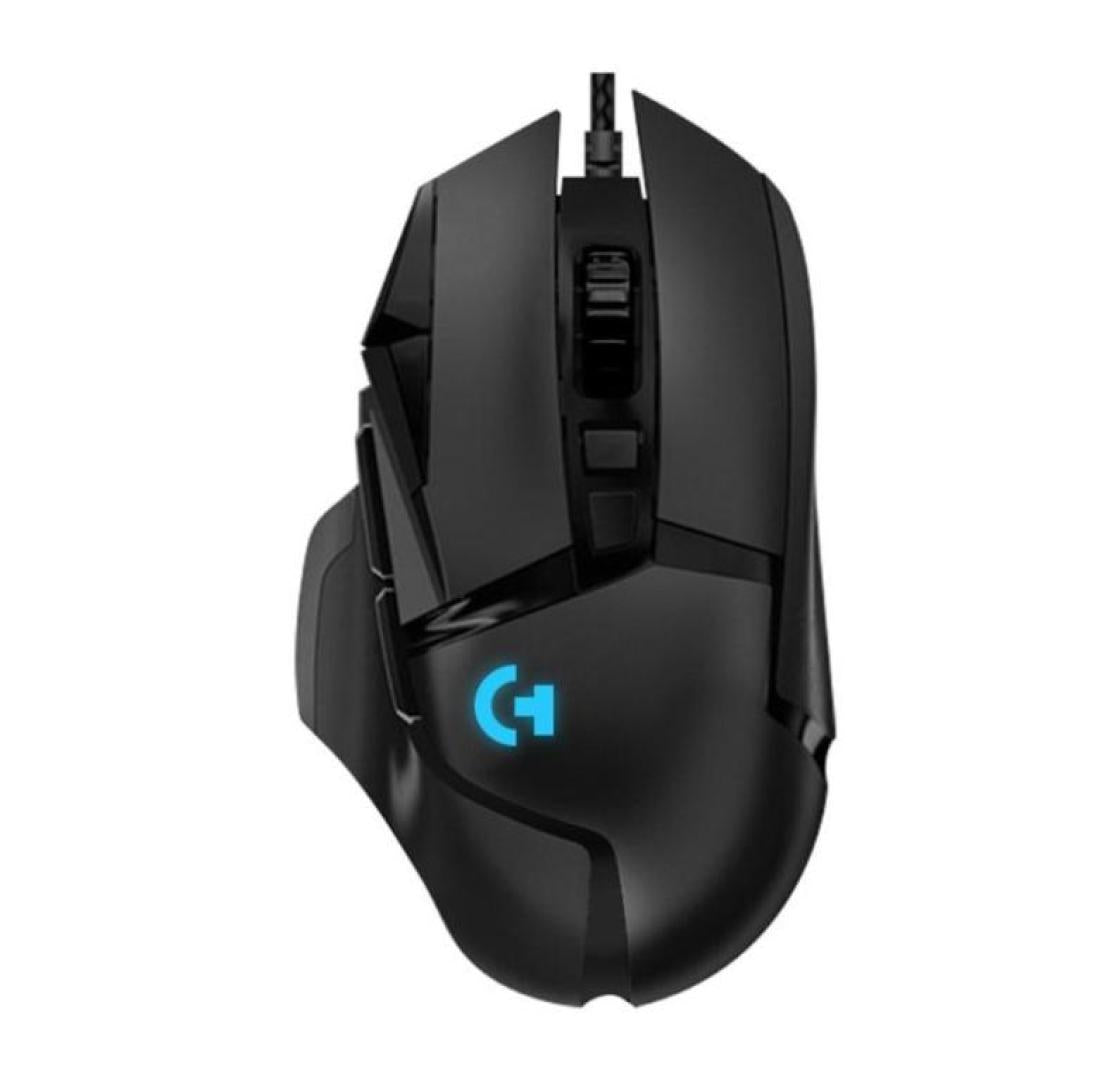 Ergonomic Design G502 Wired Gaming Mechanical Mouse RGB Gaming Antisweat LED Backlit Practical Wired Mouse5655896