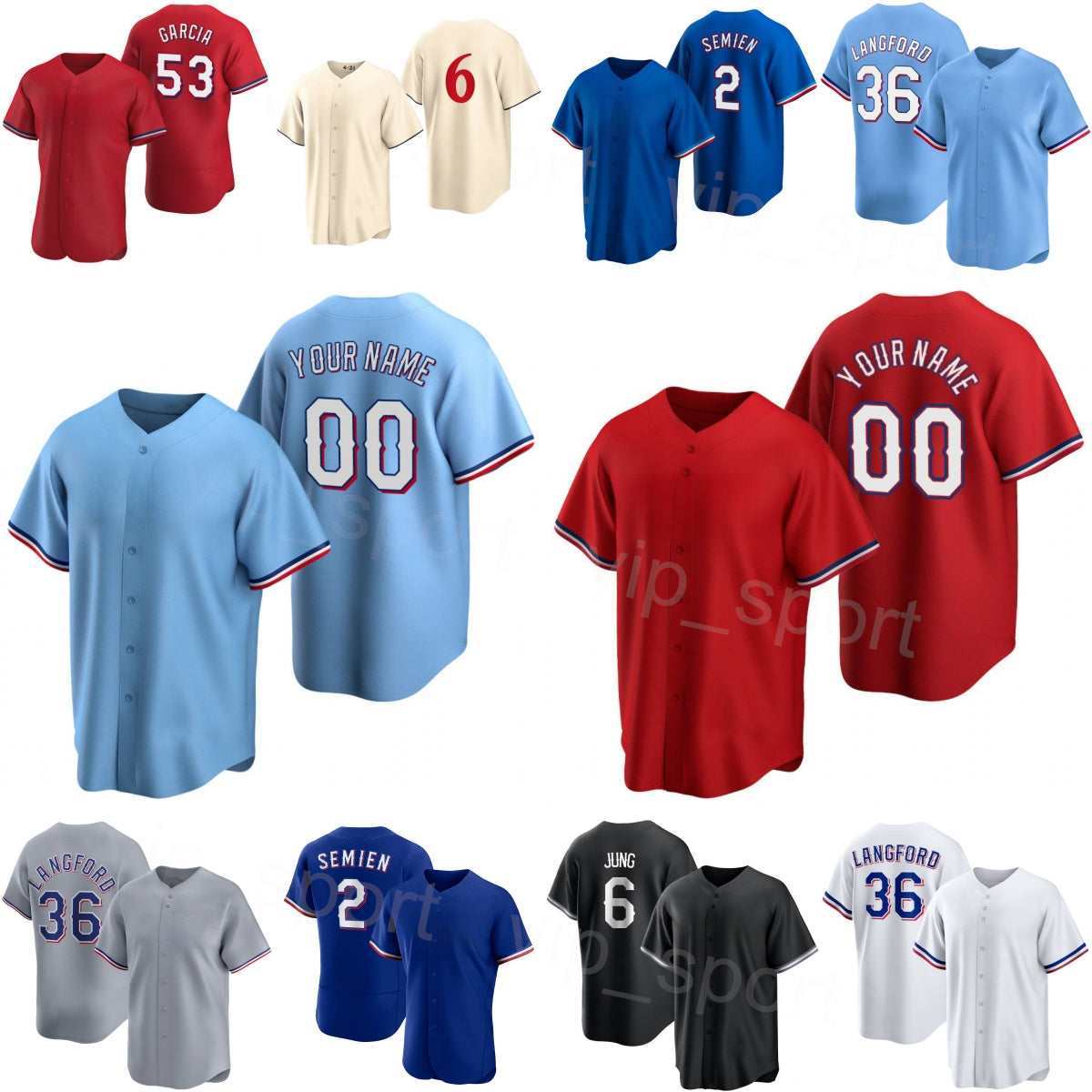 Baseball 53 Adolis Garcia Jerseys Kid Man Women 36 Wyatt Langford 6 Josh Jung 21 Jake Burger 8 Josh Smith 2 Marcus Semien Jonathan Ornelas 25 26 Cit
