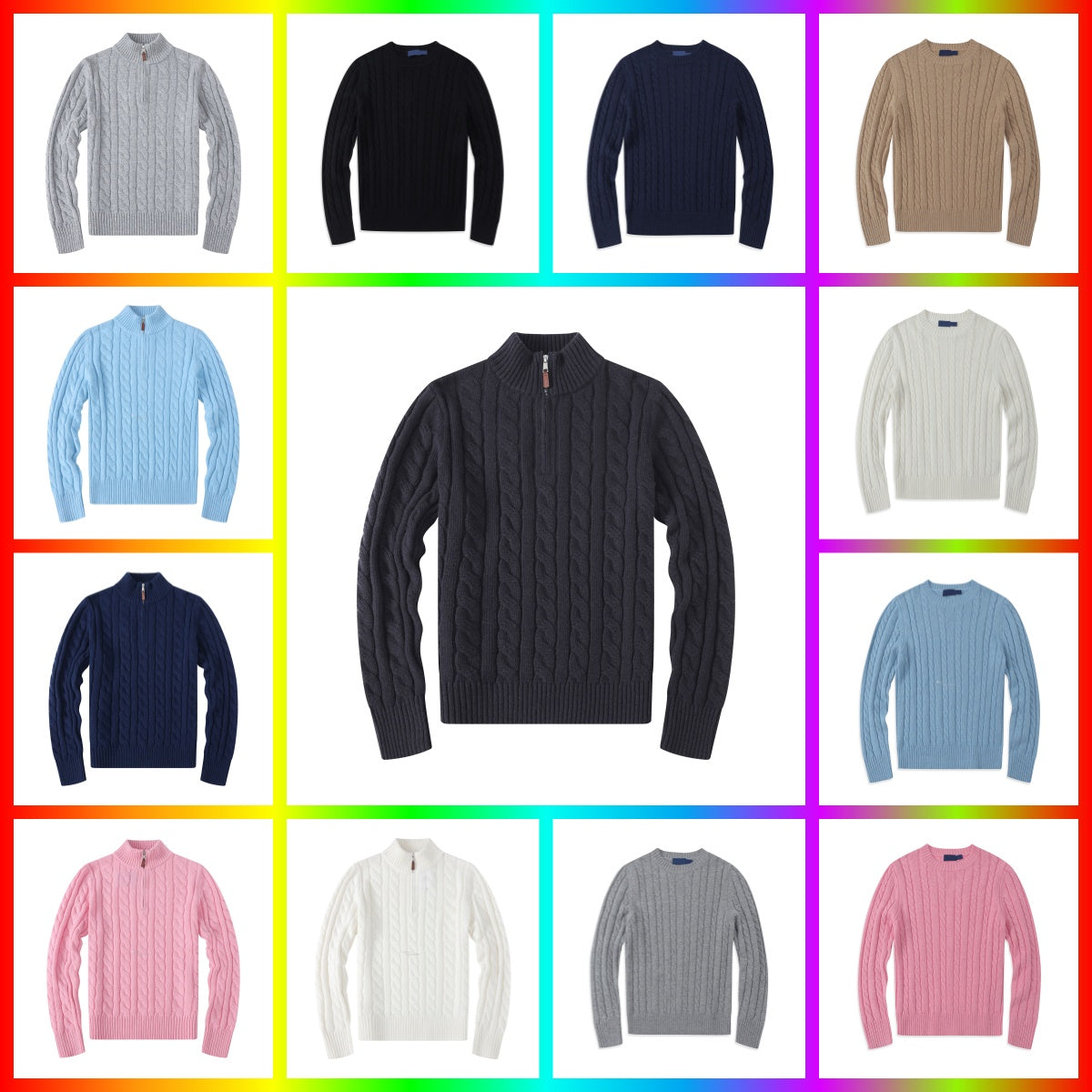 Designer t shirt Pony embroidery hoodies designer shirt Business standing collar cotton fashion mens women polo ralphhlaurent hoodie asian size S-XX