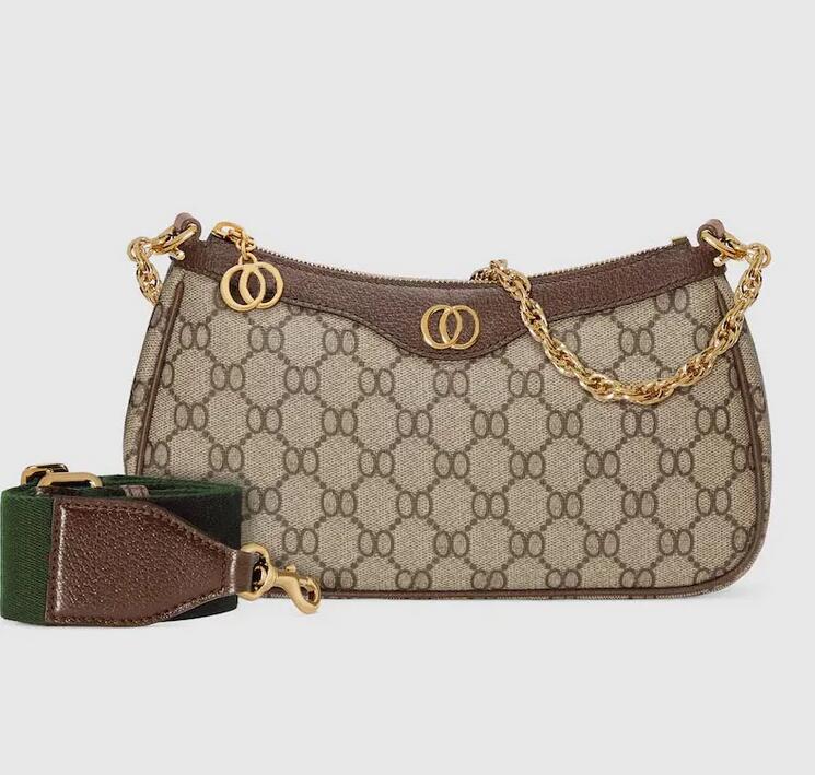 New Designer Handbag Women&#039;s Shoulder Bag Ophidia Hobo bag Purse Woman Underarm tote canvas wallet chain Crossbody bags 680