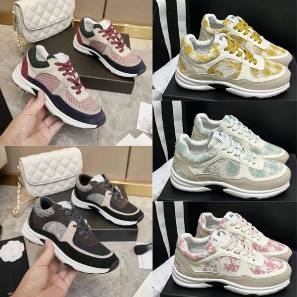 women designer shoes out of office sneakers woman shoes womens reflective trainers running shoes mens silver sneaker flat-form mesh fabric r