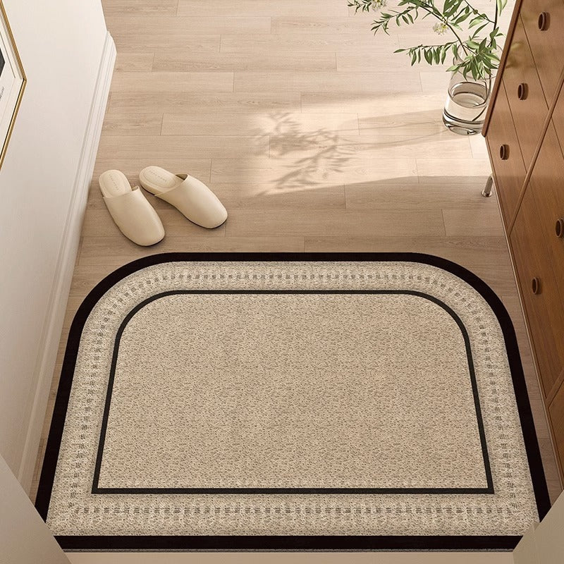 Entrance Door Wire Ring Floor Mat Household Door Front Mat Entrance Door Foot Mat Carpet Japanese Style Non-slip and Dirt-resistant Entrance Door Ma