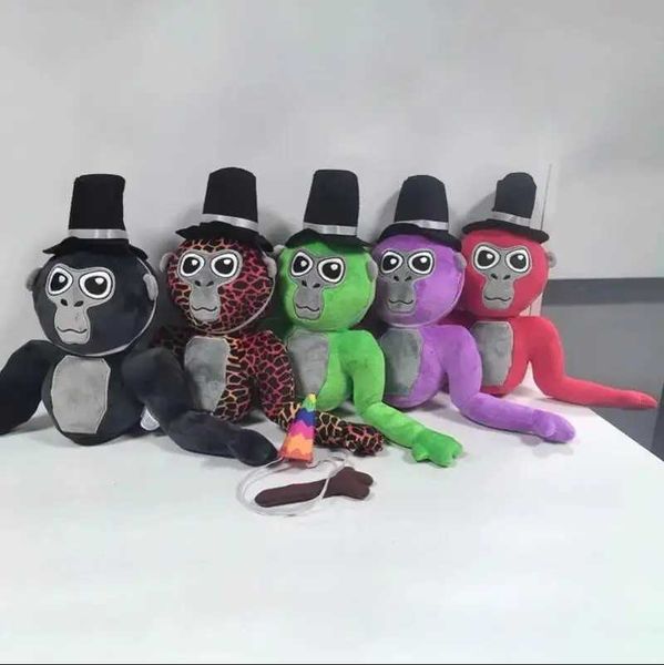 28cm Gorilla Tag Monke Plush Toy Cute Soft Stuffed Anime Home Decoration Dolls Kawaii Pillow Birthday Gift For Kids Toy X241028