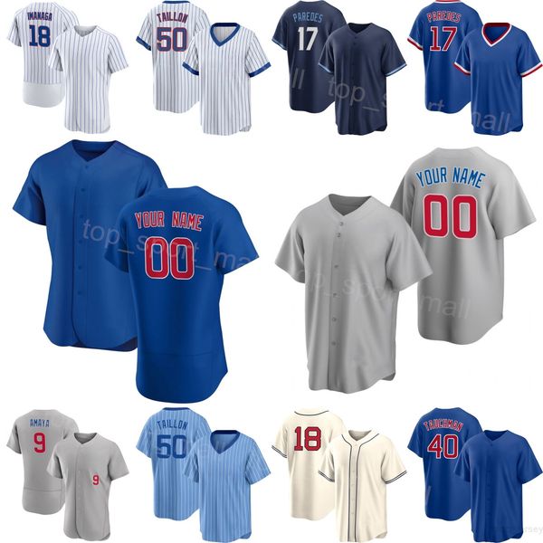 Top Baseball 52 Pete Crow-Armstrong Jerseys Space City 18 Shota Imanaga 50 Jameson Taillon 9 Miguel Amaya 40 Mike Tauchman 17 Isaac Paredes