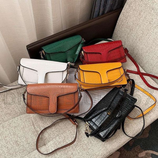 Coachhandbags Bag Womens Tabby Tote Crocodile Pattern Simple Small Square Bag Crossbody Hand Held Fashion Large Capacity Trend Simple Small