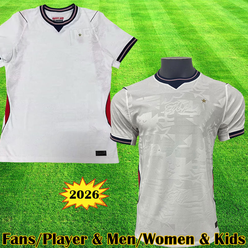 3XL 4XL 2026 ENGLAND Kit BELLINGHAM KANE ENGLANDS Soccer Jerseys SAKA Player Version PALMER RICE Football Shirts MAINOO FODEN kids Women equipment k
