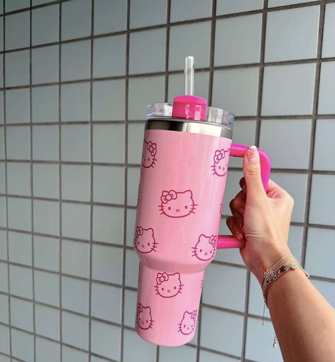 US STOCK 40oz Mug Tumbler With Handle Insulated Tumblers Lids Straw 304 Stainless Steel Coffee Termos Cup ready to ship Vacuum Insulated Water Bottl