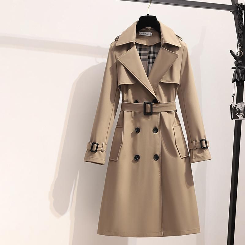 Designer womens Trench Coats Winter Classical Fashion Belt Designer Long Sleeves Coats Men Women Windbreak Coat Asian Size S-4XL Casual Outerwear Th