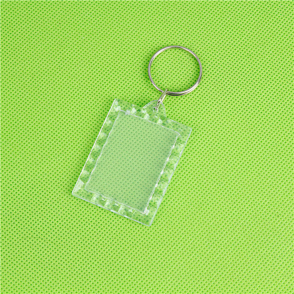 Acrylic Photo Frame Keychain