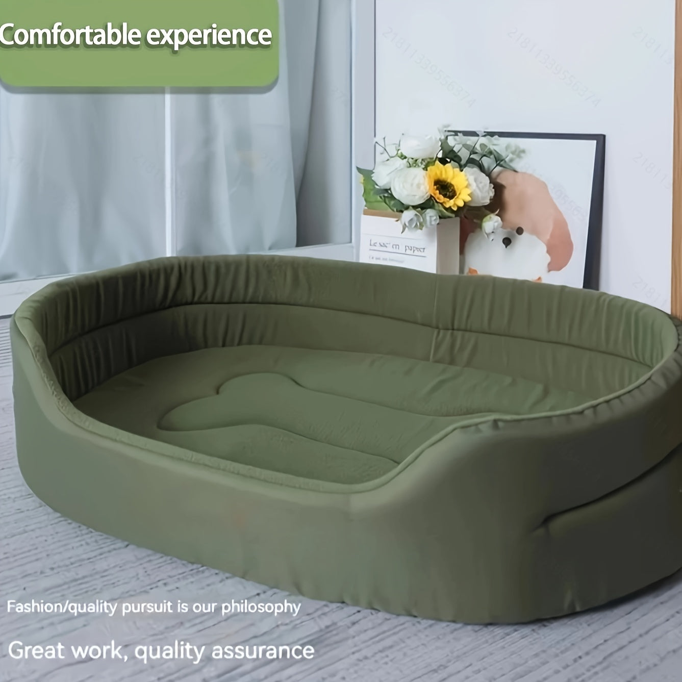 TEMU Dog Beds For Medium Dogs, Dog Beds For Medium Dogs Washable, Dog Beds For Medium Dogs Clearance - Comfortable Pet Nest For All , Suitable For