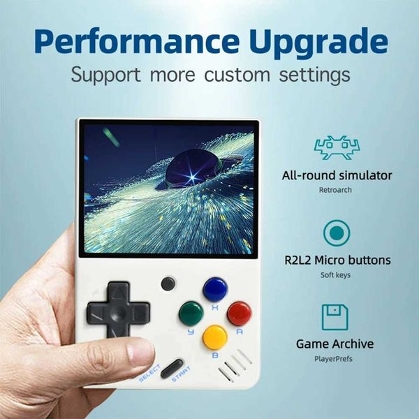 High Quality Miyoo Mini V4 Free Movie Retro Handheld Game Console 2.8-inch IPS Screen Video Game Console Linux System Game Simulator Portabl