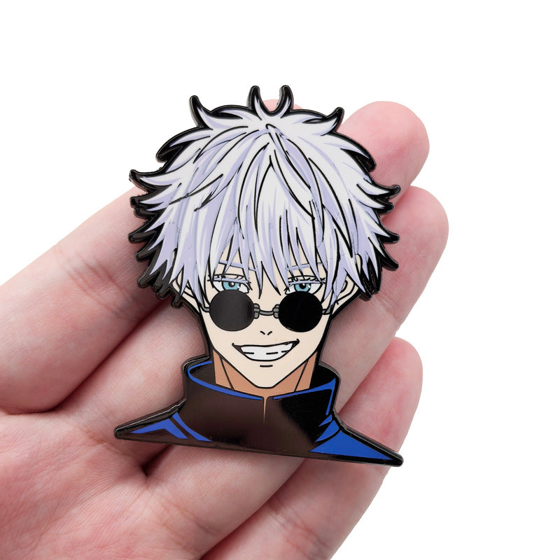 Halloween brooch badge pin horror scary gothic japanese game tv pin movie film science fiction elf enamel pin Cute Anime Movies Games Hard Cartoon E