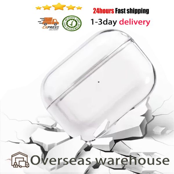 For Airpods pro 2 3 airpods 4 max earphones Solid Silicone Cute Protective Headphone Cover Wireless Charging Box Shockproof 3nd 2nd TPU head