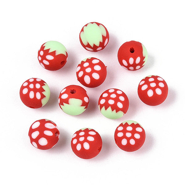 Fruits Theme Handmade Polymer Clay Beads