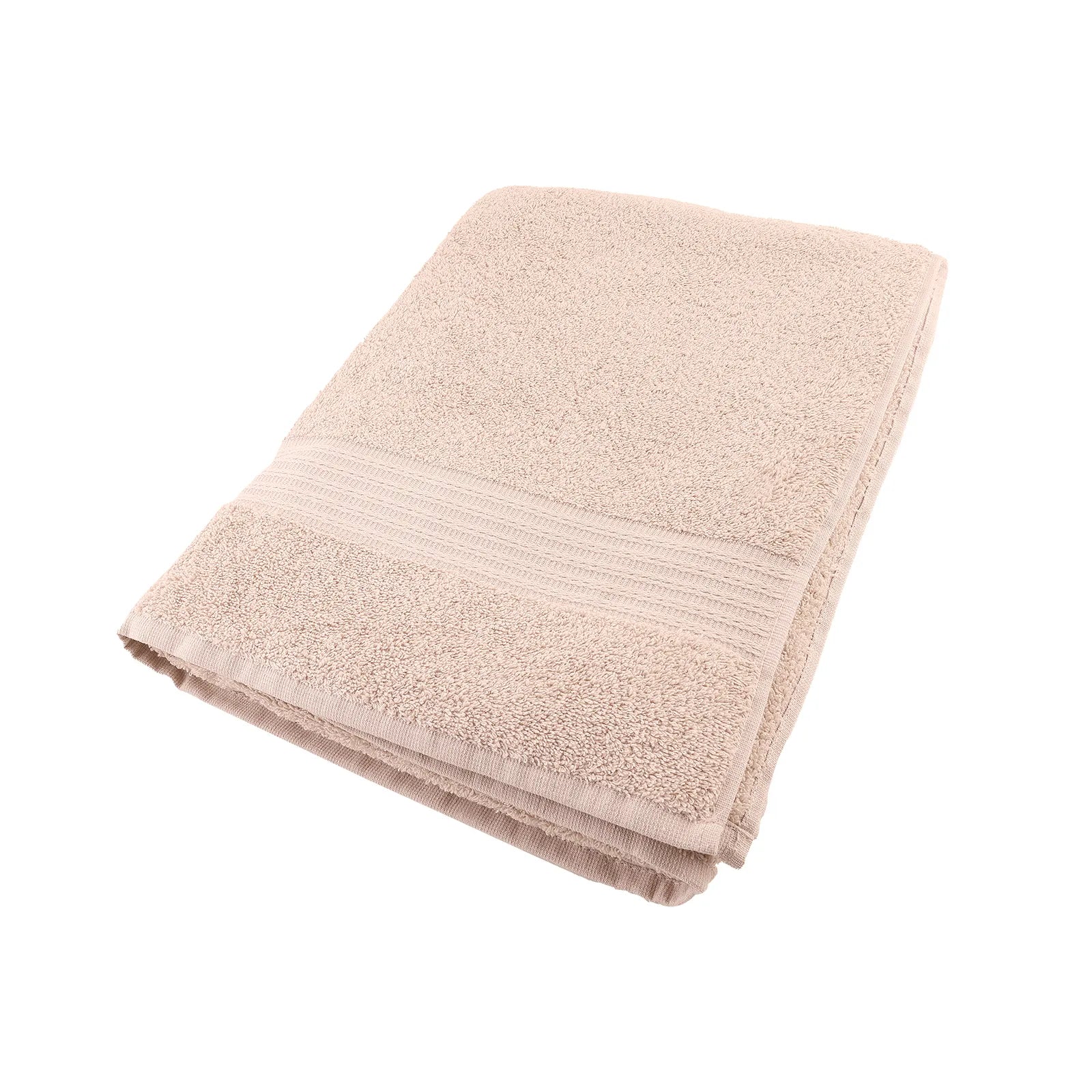 Karaca Home Back To Basic 100% Turkish Cotton Bath Towel, 85cmx150cm, Beige