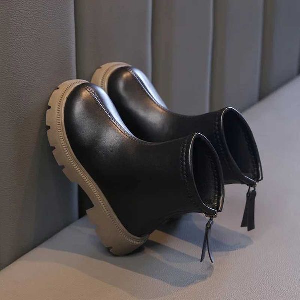 Girls and Boys Short Boots Autumn New Edition Fi UK Sled Soft Detachable Non Slip Versatile Shoes U241109