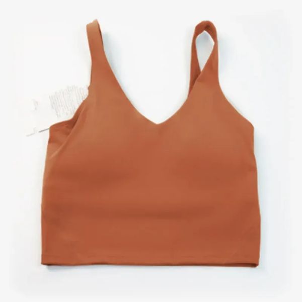 ioga alinhamento de tanque feminino esportivo clássico clássico popular Fiess Butter Butter Gym Crop Yoga Vest Beauty Back Shopfrof com ches