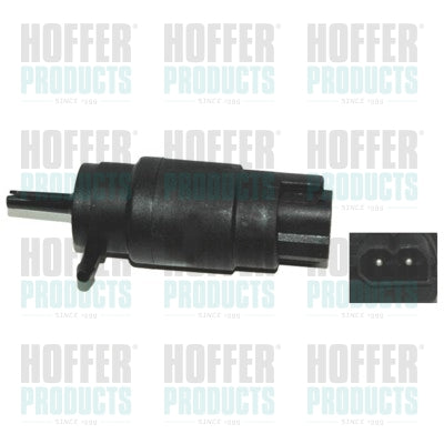 Washer Fluid Pump, window cleaning HOFFER 7500121