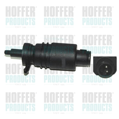 Washer Fluid Pump, window cleaning HOFFER 7500122