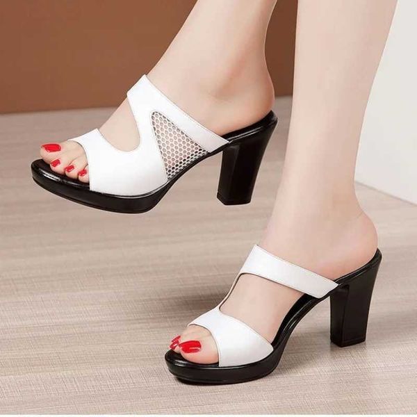Sandal Shoes for Women 2023 Hot Sale Slingbacks Womens High Heels Peep Toe Womens Pumps Solid Slippers Ladies Daily Sandals Women Z241025