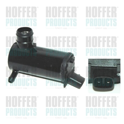 Washer Fluid Pump, window cleaning HOFFER 7500138