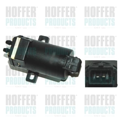 Washer Fluid Pump, window cleaning HOFFER 7500142