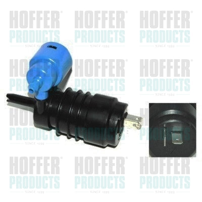 Washer Fluid Pump, window cleaning HOFFER 7500144