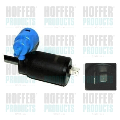 Washer Fluid Pump, window cleaning HOFFER 7500145