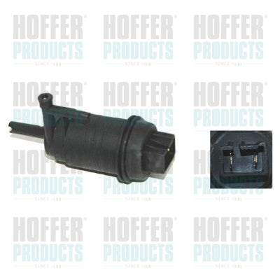Washer Fluid Pump, window cleaning HOFFER 7500162