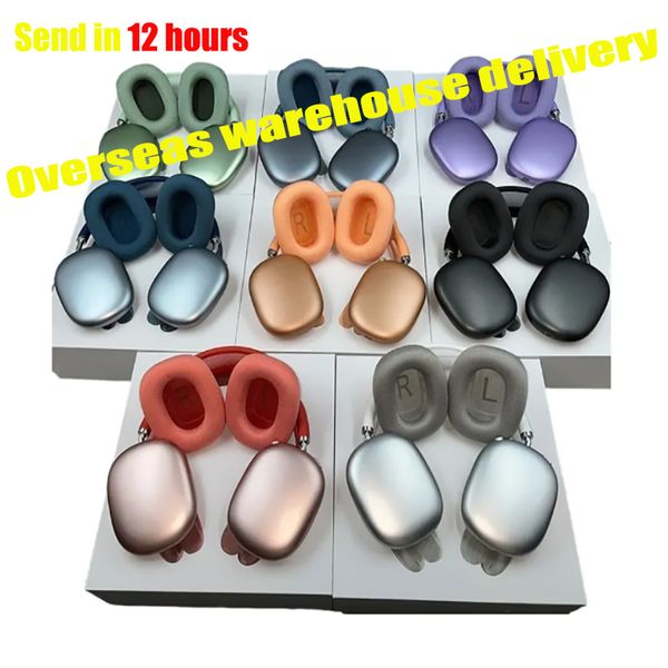 For Air pods Max ANC Wireless Bluetooth Headphone Stereo Accessories Colorful TPU Protective Case Headset Silicone Protective Cover