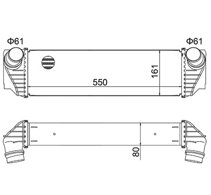 Charge Air Cooler HART 630 294