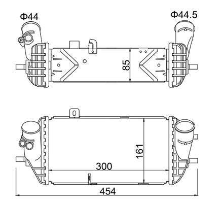 Charge Air Cooler HART 630 299