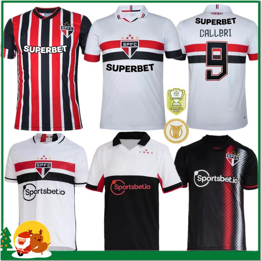 24 25 Sao Paulo soccer jerseys 2023 2024 DANI ALVES COUTINHO Goalkeeper football shirts kids kit - Men women