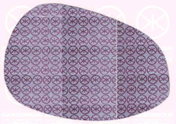 Mirror Glass, exterior mirror KLOKKERHOLM 20241064