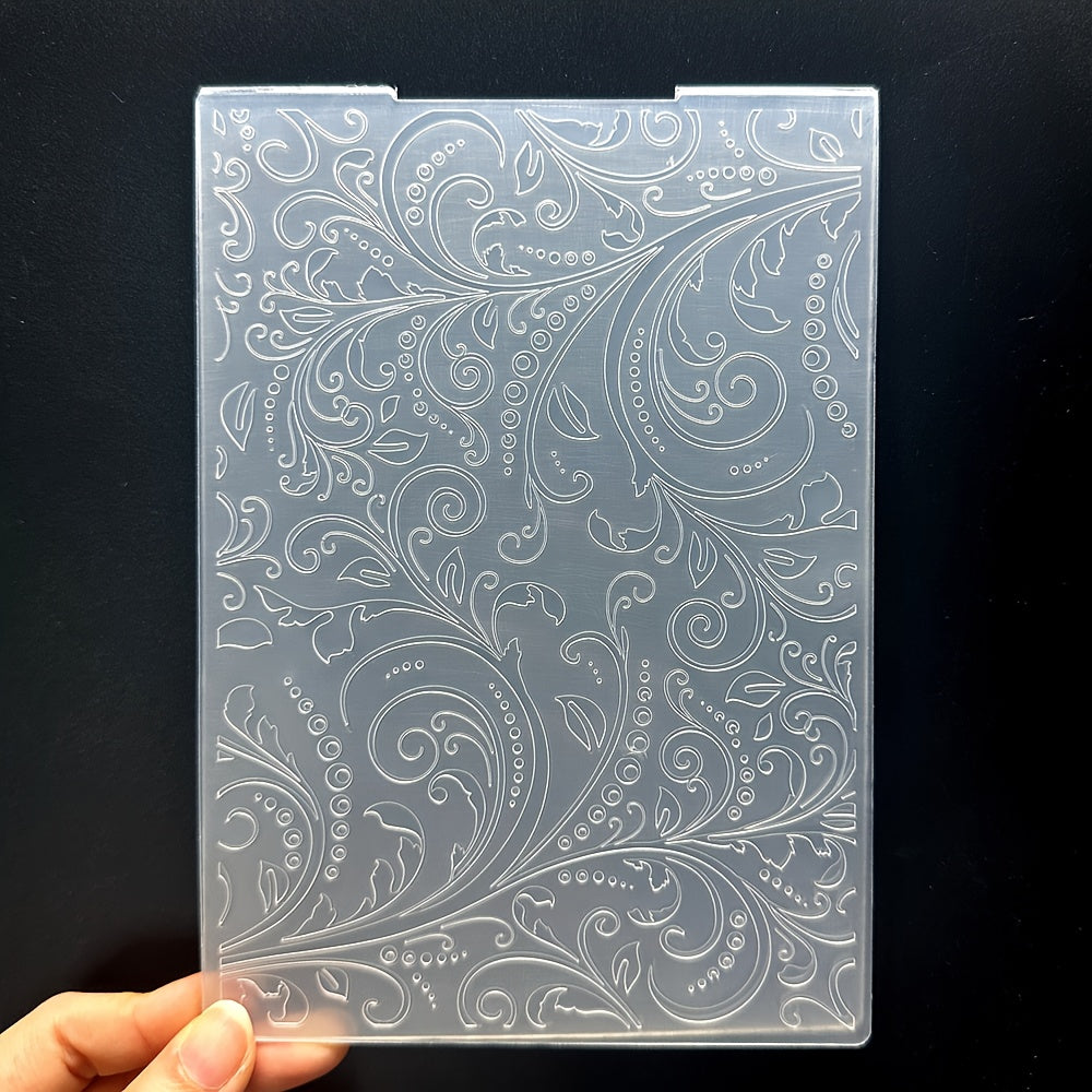 TEMU Pattern Embossing Folder - 3d Embossed Template, Cards, Scrapbooking, Diy Crafts, Gift Tags, And More