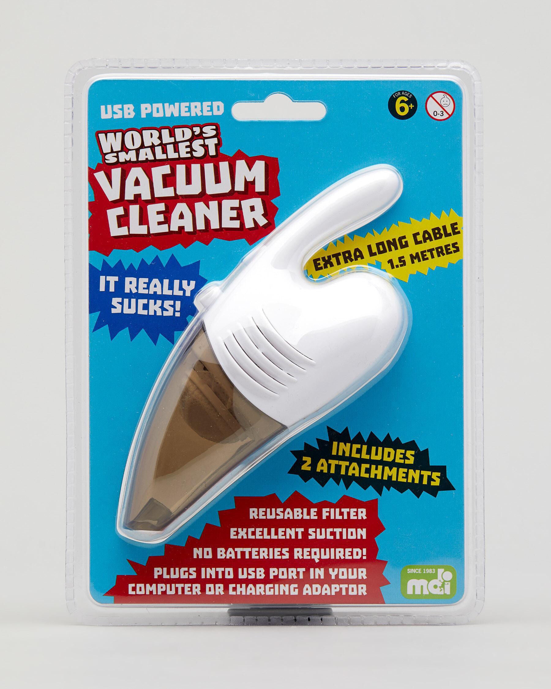 MDI Worlds Smallest Vacuum Cleaner in Black