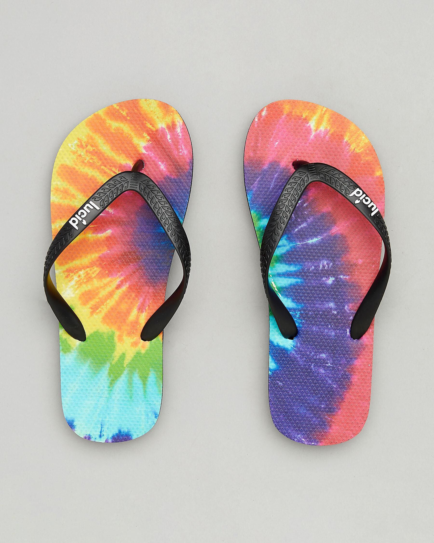 Lucid Boys' Twine Flip Flops