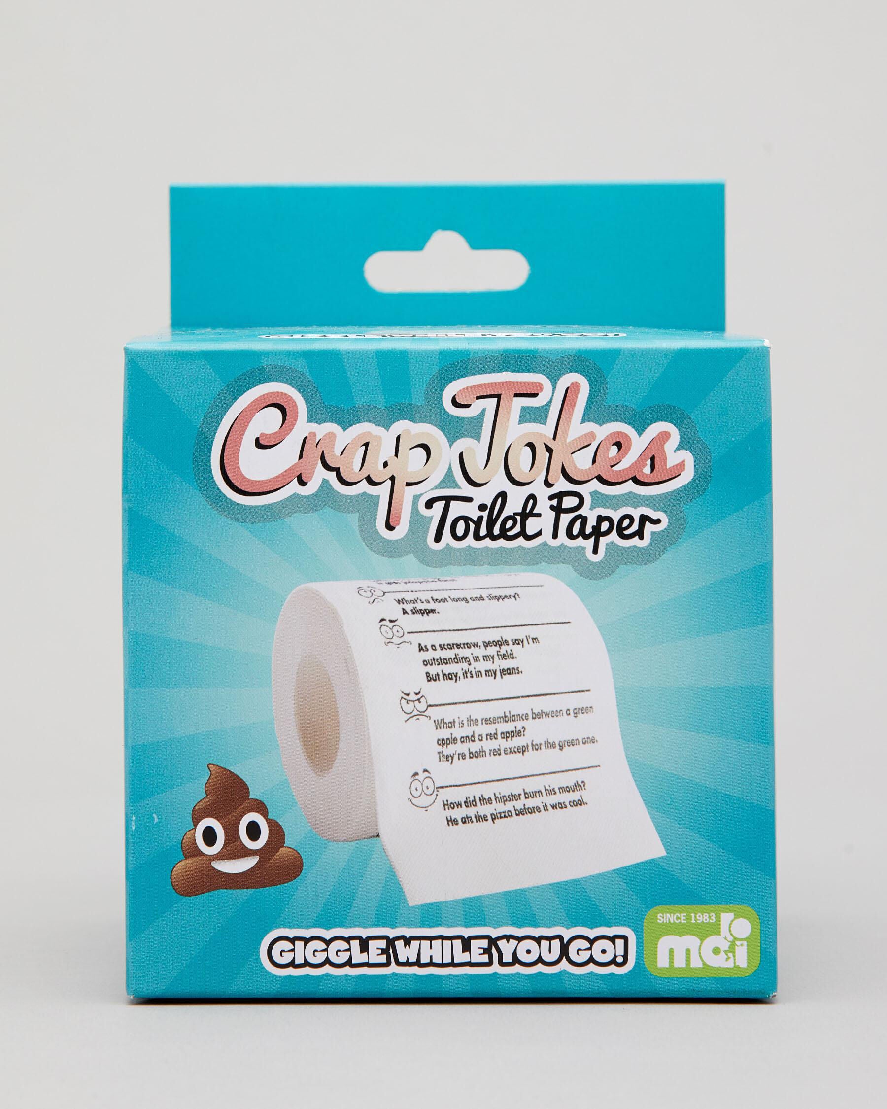 Mooloola Jokes Toilet Paper in White