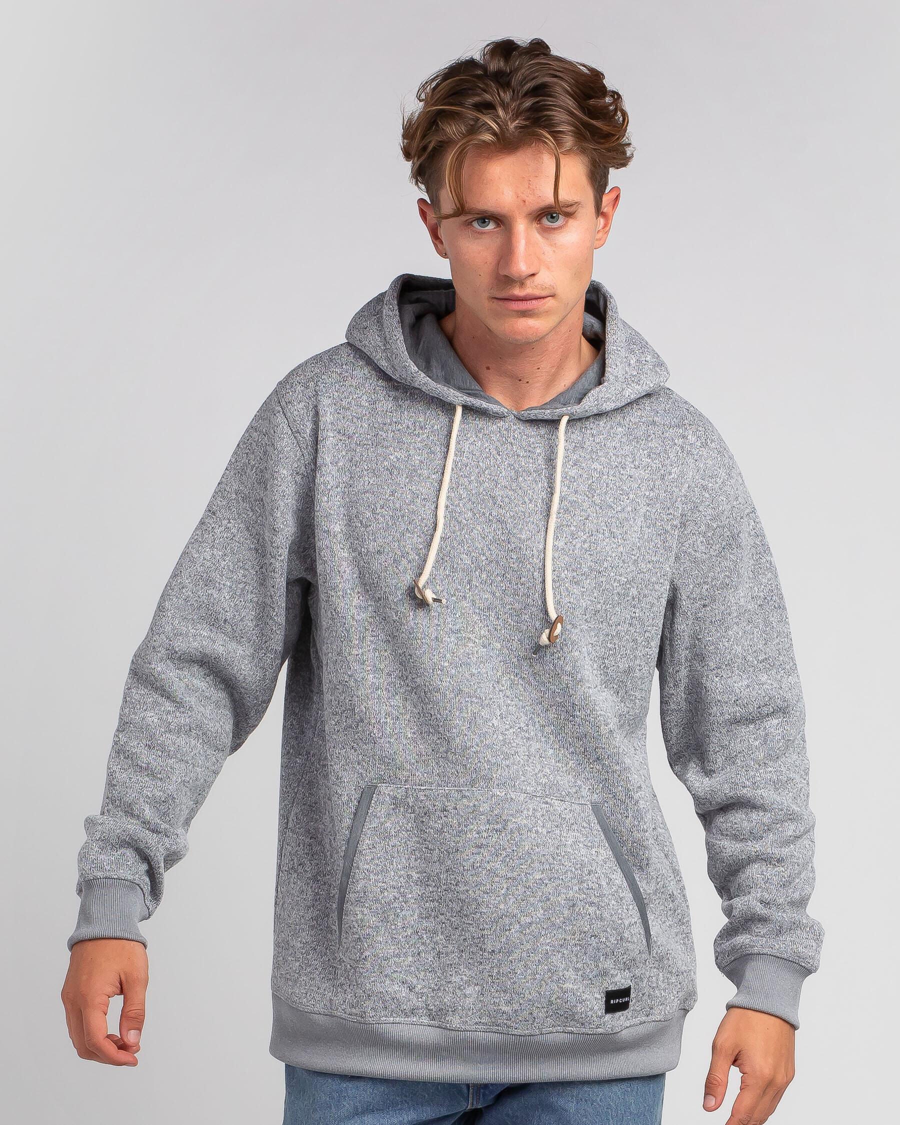 Rip Curl Men's Crescent Hoodie in Grey