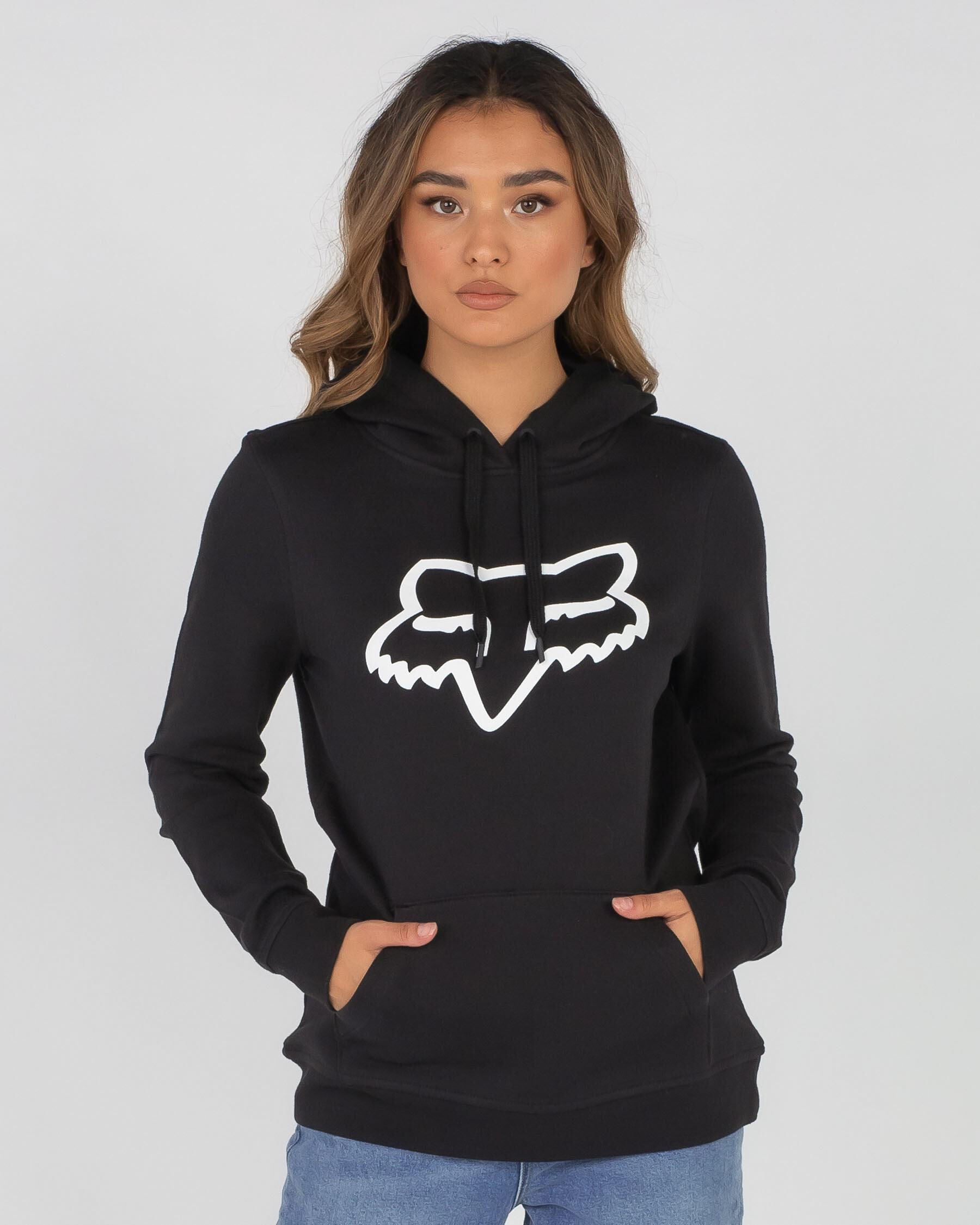 Fox Women's Boundary Fleece Hoodie in Black