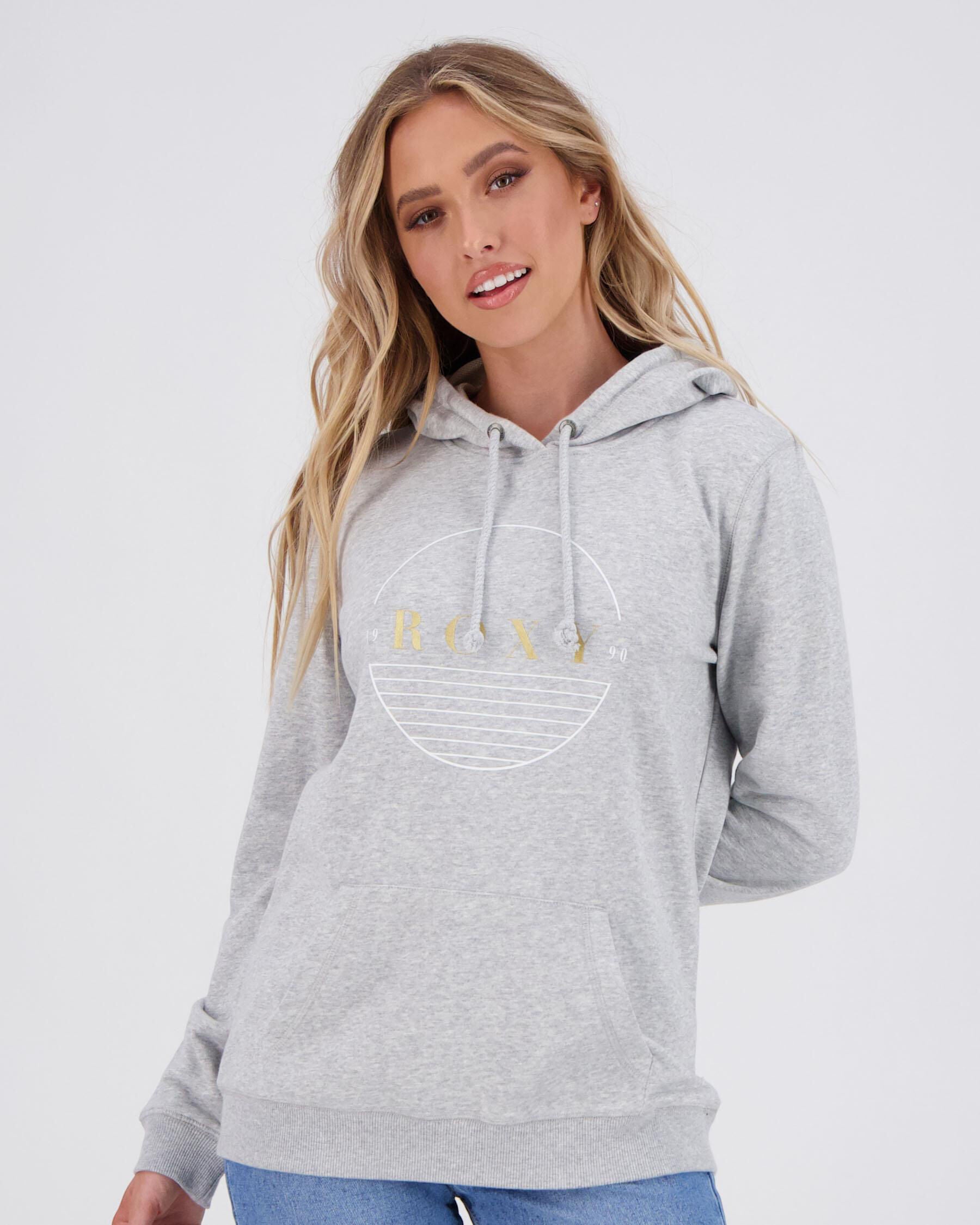Roxy Women's Day Breaks Hoodie in Grey