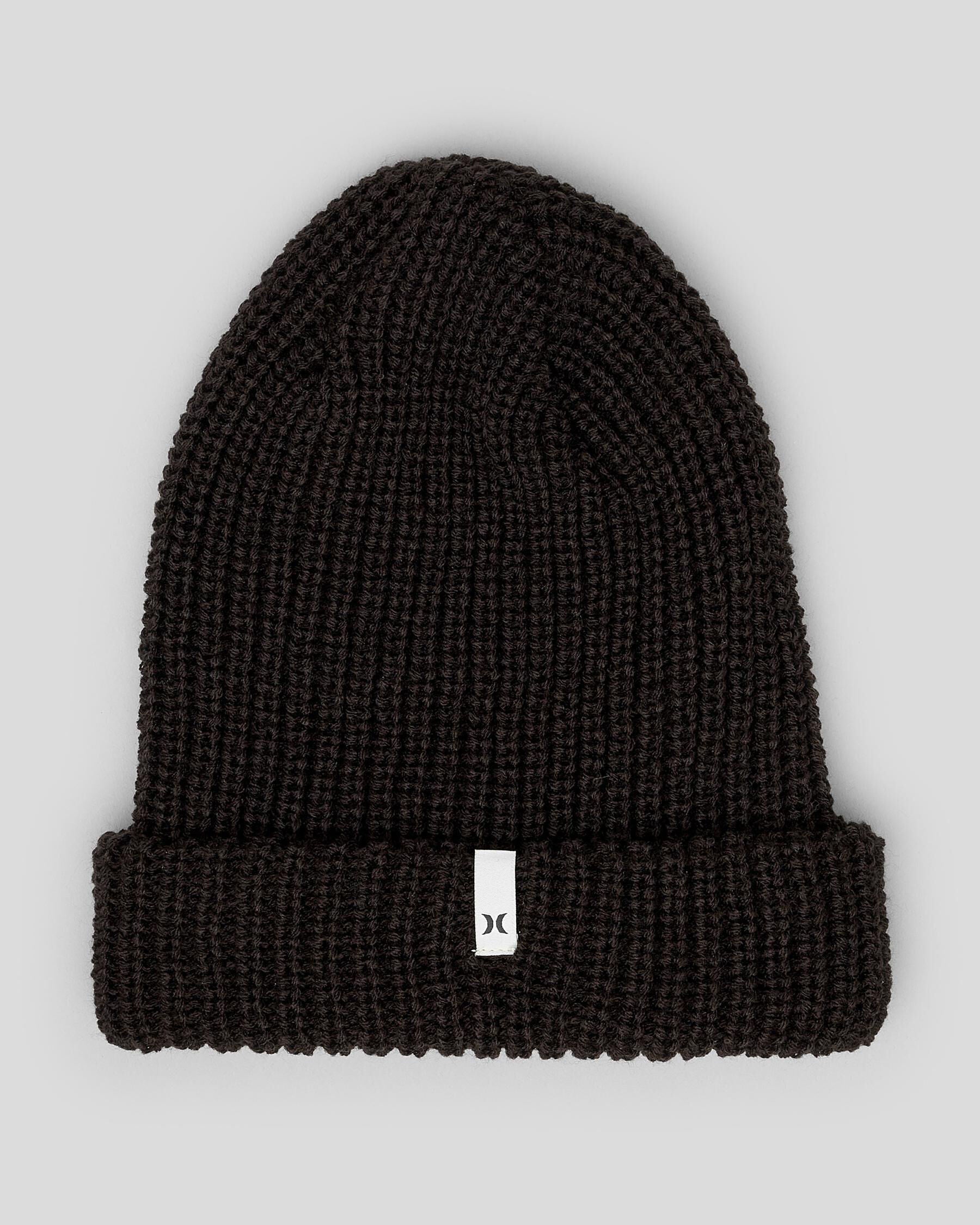 Hurley Women's Dock Yard Beanie Hat in Black