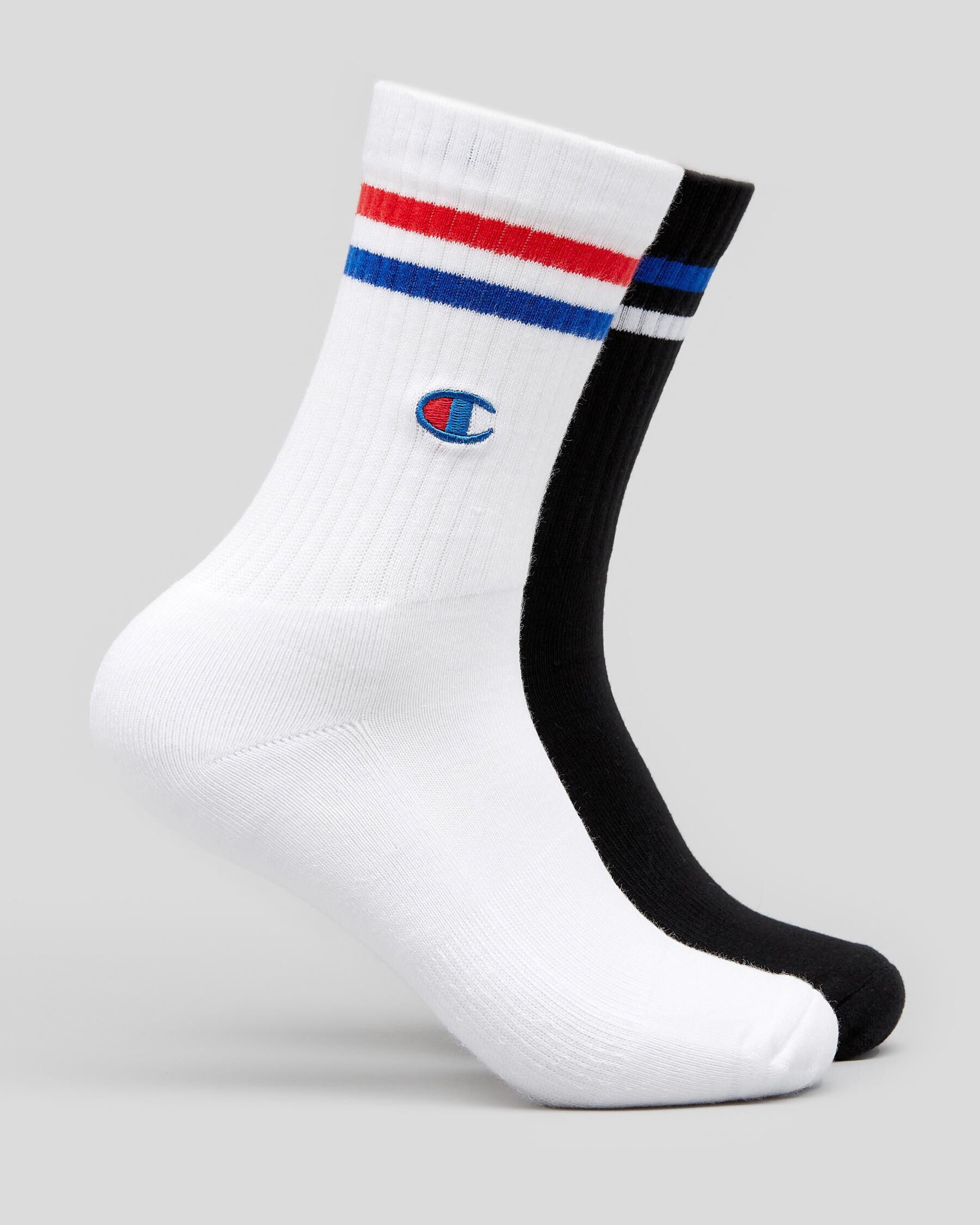 Champion Women's Life Branded Socks Pack in Black