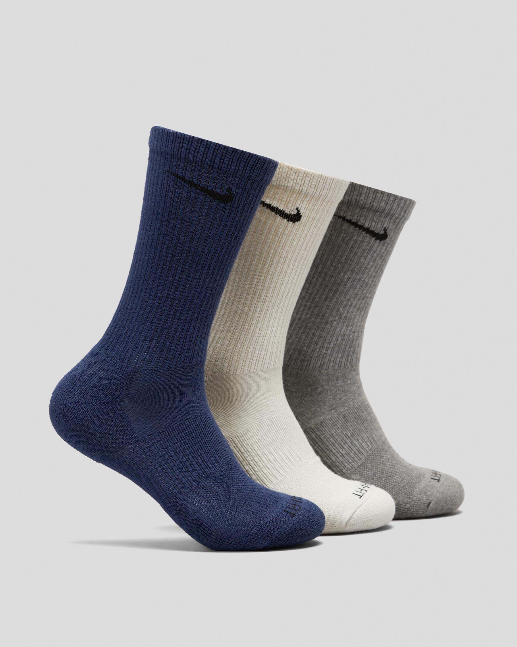 Nike Men's Everyday Plus Cushioned Crew Socks