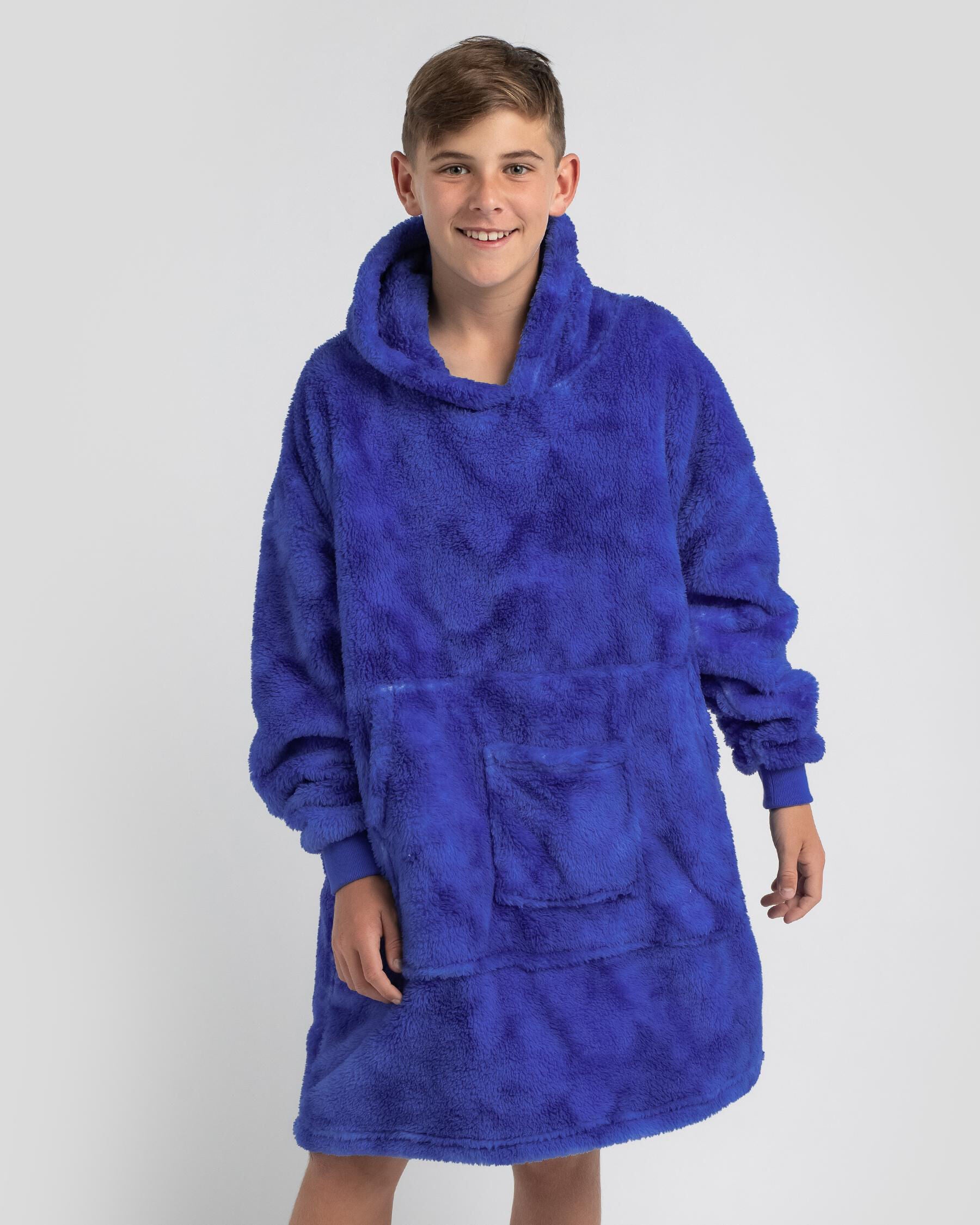 Miscellaneous Boys' Big Ass Super Hoodie in Blue