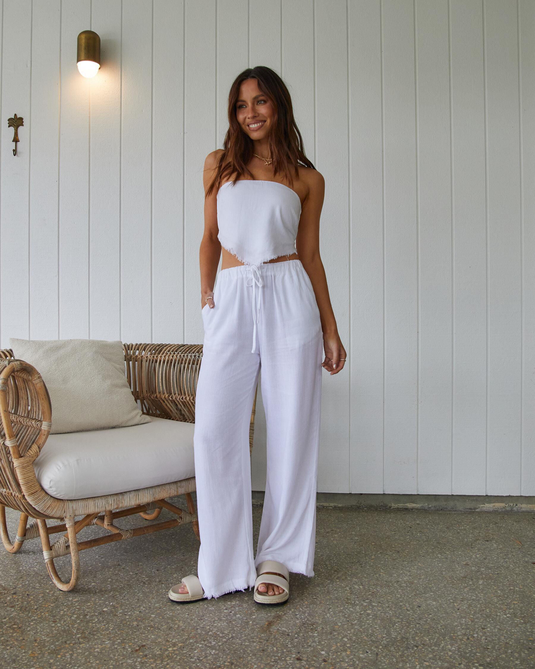 Mooloola Women's Mona Dallis Tube Top in White