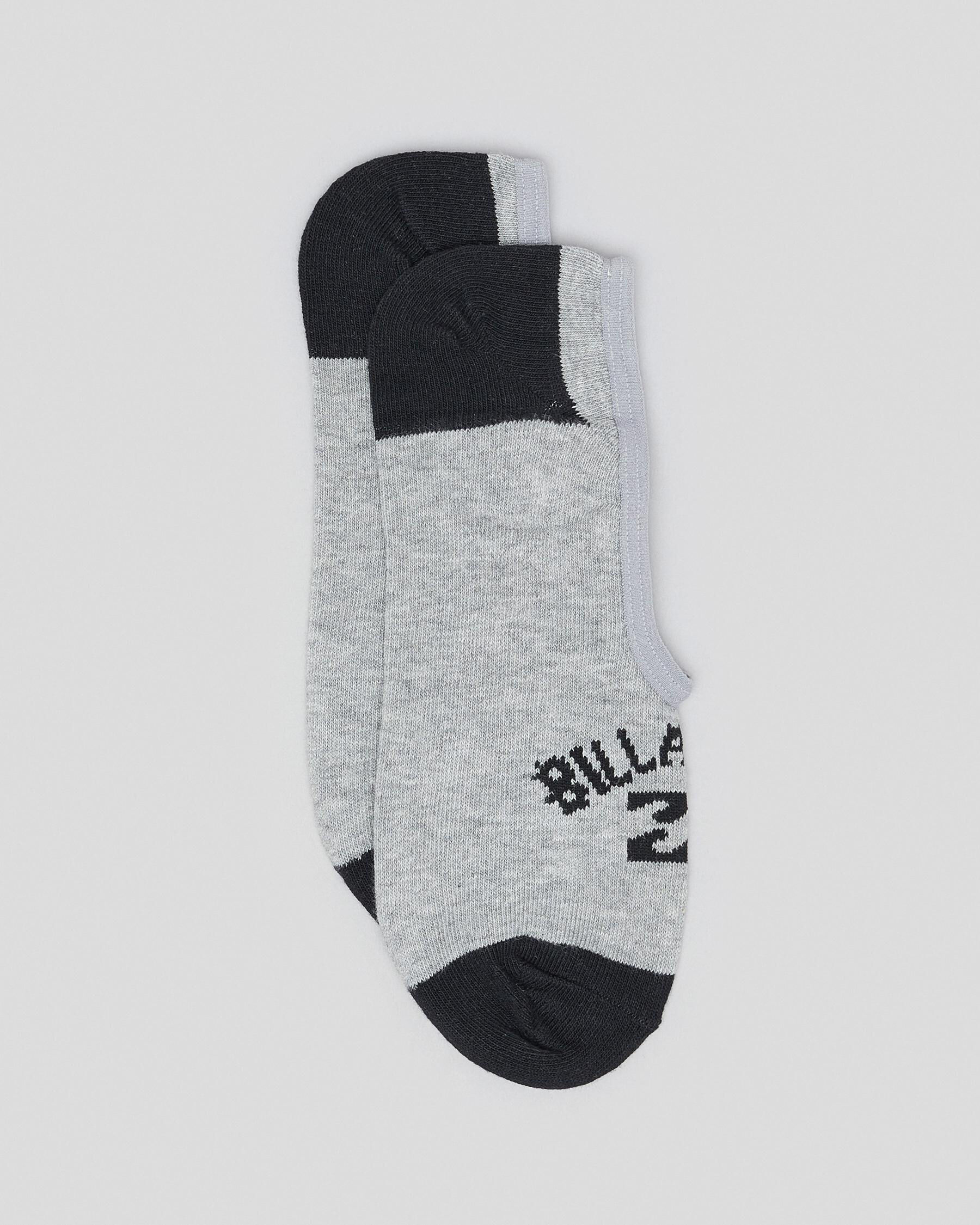 Billabong Men's Invisible Socks