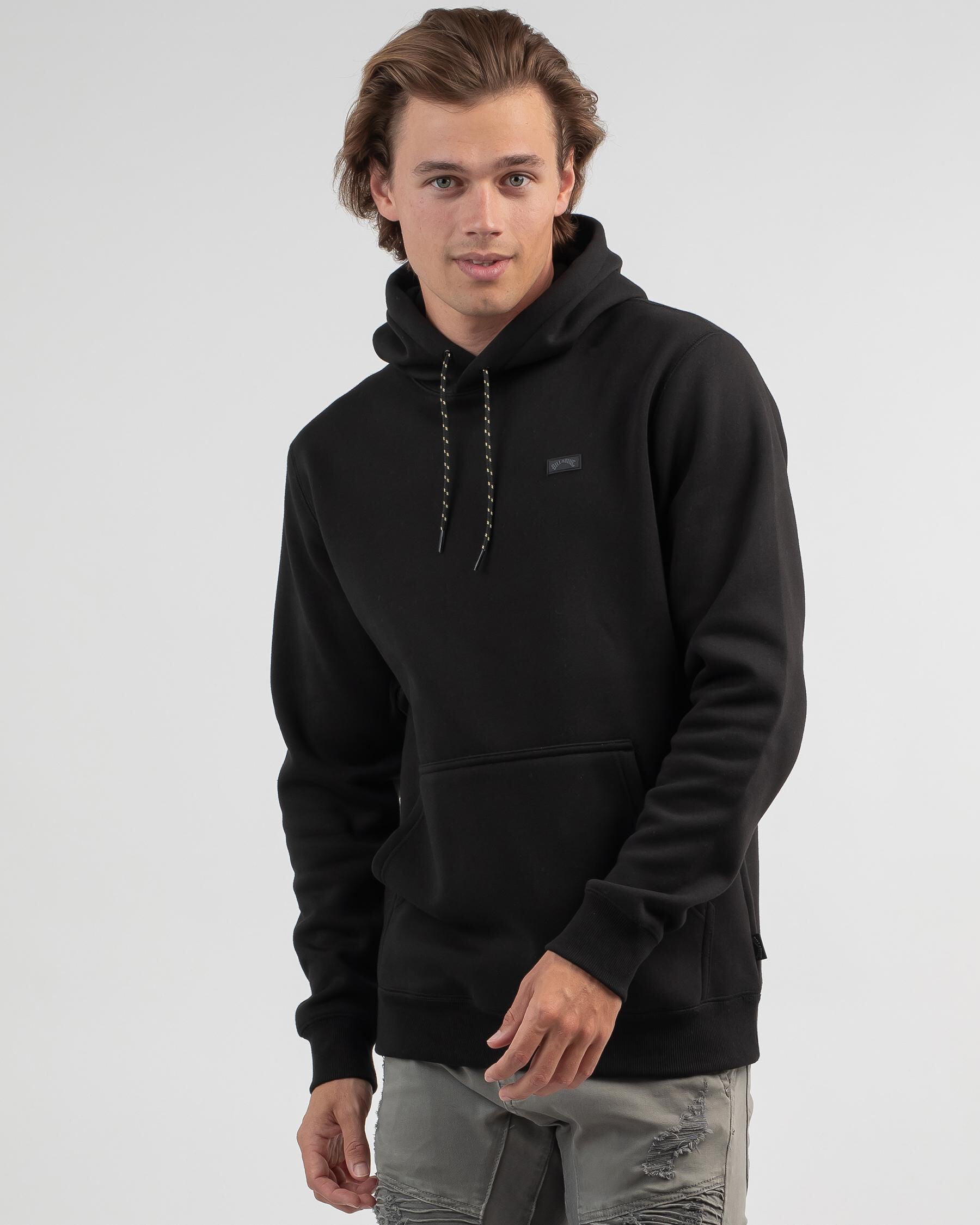 Billabong Men's Shoreline Hoodie in Black